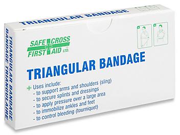 Uline Bandages - 40 x 40 x 56", Triangular S-18582