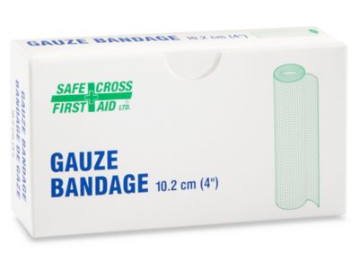 Gauze Rolls, 4" x 5 yds S-18590
