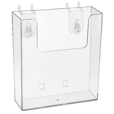 Acrylic Booklet Holder - 6 x 1 1/4 x 6 5/8" S-18605