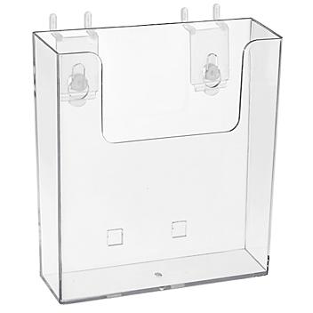Acrylic Booklet Holder - 6 x 1 1/4 x 6 5/8" S-18605