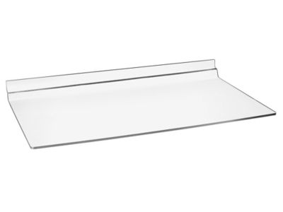 Slatwall Acrylic Shelves - 12 x 6" S-18608