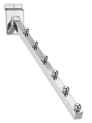 6 Ball Waterfall for Slatwall - 16", Chrome S-18611C