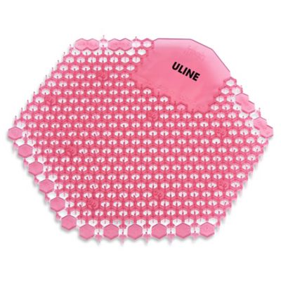 Uline Deluxe Urinal Screen Spiced Apple S18729APPLE Uline