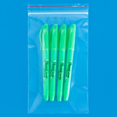 4 x 7" 2 Mil Minigrip&reg; Reclosable Bags S-1875