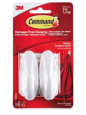 3M 17068 Command™ Wire Hooks - Medium S-25350 - Uline