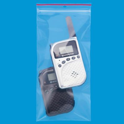 4 x 8" 4 Mil Minigrip&reg; Reclosable Bags - Hang Hole S-1878