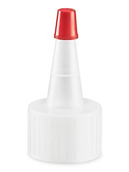 Yorker Cap and Tip for Boston Round Squeezable Bottle - 24/410 S-18809