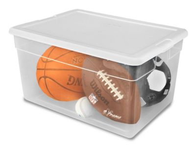 Plastic Storage Container - 23 x 16 x 6, 28 Quarts S-18822 - Uline