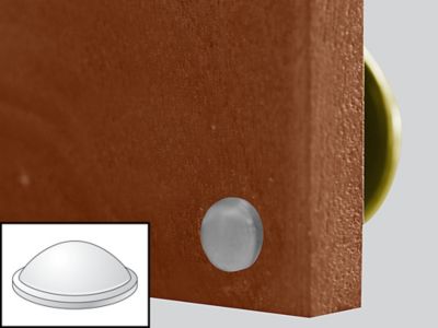 3M SJ5003 Bumpon&trade; - 7/16 x 13/64", Gray S-18855GR