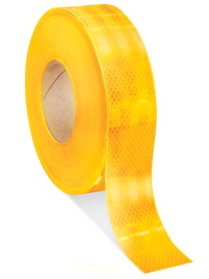 Achetez Abeillo Lot de 3 rouleaux de ruban adhésif réfléchissant, 2,5 cm x  3 m, film réfléchissant pour conduite de nuit, rappel de sécurité (3  m/rouleaux, argent, rouge, jaune):  ✓ Livraison