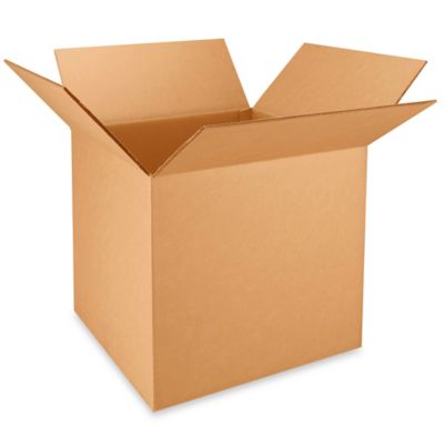 20 x 20 x 20" 500 lb Double Wall Corrugated Boxes S-18918