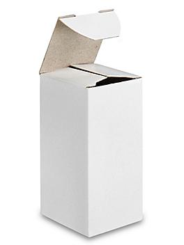 Reverse Tuck Cartons - White, 1 1/2 x 1 1/2 x 3" S-18937