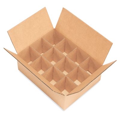 Cajas para Almacenamiento para Frascos para Envasar, Cajas Frascos de Envasar en - ULINE