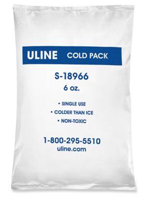 Single use deals ice packs