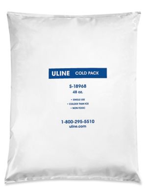 Sachets réfrigérants à utilisation unique – 48 oz