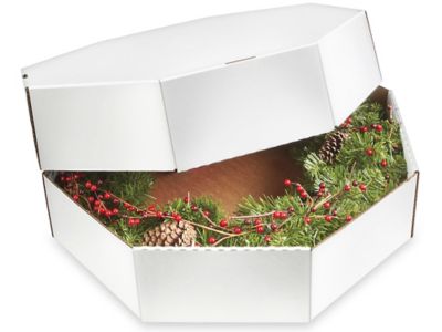 Hat/Wreath Boxes - 14 x 14 x 7 S-7959 - Uline