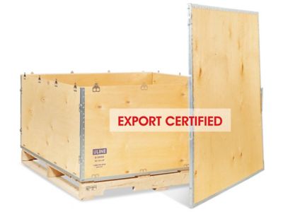 Wood Crate - 48 x 48 x 28" with Pallet S-18994