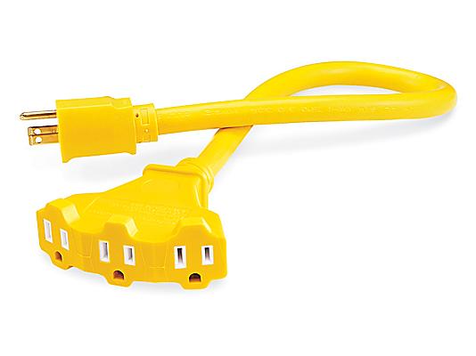 Triple Outlet Extension Cord - 2' S-19001 - Uline