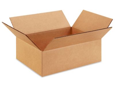 12 x 9 x 4" Lightweight 32 ECT Corrugated Boxes S-19066