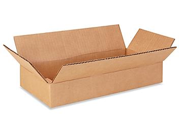 S-19085 – Longues boîtes de carton ondulé – 14 x 6 x 2 po