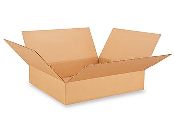 Boîtes de carton ondulé S-19093 – 20 x 18 x 4 po