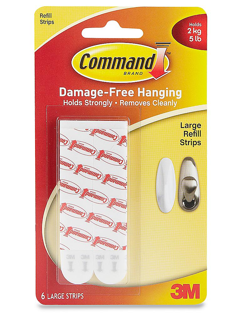3M 17023P Command™ Refill Strips - Large S-19106 - Uline