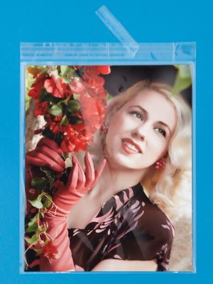 Crystal Clear Resealable Polypropylene Bags - 8 x 10" S-19107