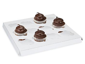 Twelve Mini Cupcake Inserts - 10 x 10 x 3/4" S-19109