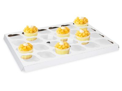 Twenty Four Mini Cupcake Inserts - 14 x 10 x 3/4