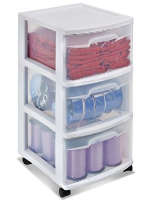 3-Drawer Cart - 15 x 13 x 24" S-19113