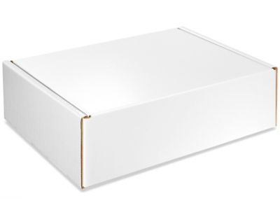 Colored Mailers - 13 x 10 x 4", White Gloss S-19117W