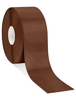 Mighty Line&reg; Deluxe Safety Tape - 4" x 100', Brown S-19125BR