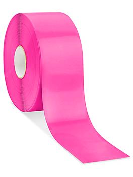 Mighty Line&reg; Deluxe Safety Tape - 4" x 100', Pink S-19125P