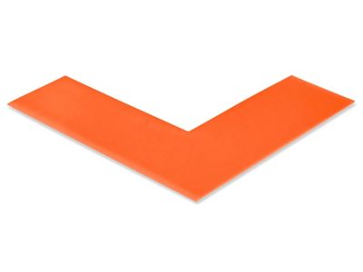 Mighty Line&reg; Deluxe Safety Tape Angles - 6 x 6 x 2", Orange S-19126O