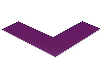 Mighty Line&reg; Deluxe Safety Tape Angles - 6 x 6 x 2", Purple S-19126PUR