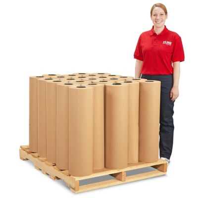 50 lb Kraft Paper Roll Skid Lot - 30" x 720' S-1912S