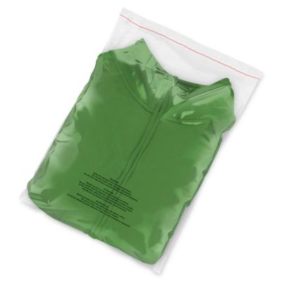 18 x 24 Zipper Bags with Suffocation Warning 1.5 Mil 500/Case