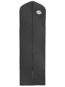 Vinyl Zippered Garment Bags - 24 x 72", Black S-19137BL