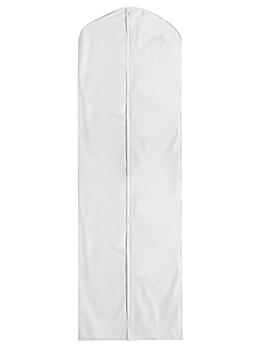 Vinyl Zippered Garment Bags - 24 x 72", White S-19137W