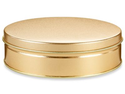  Decorative Tins - 6 x 2"