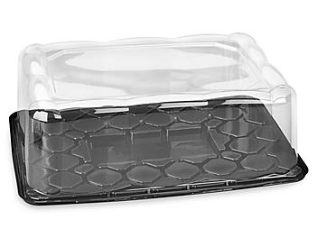 Plastic Cake Containers - 1/4 Sheet S-19148