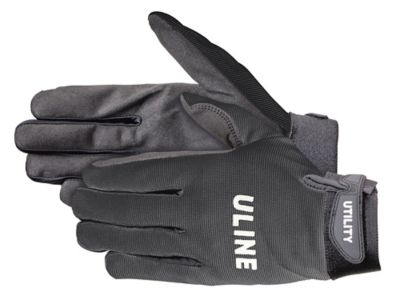 Uline Utility Gloves Black, Medium S19190BLM Uline