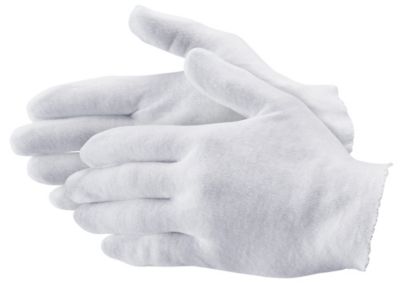 Cotton Inspection Gloves - Heavy Weight, 7 1/2", Ladies' S-19284L
