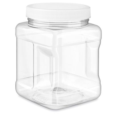  Plastic Grip Jars Skid Lot - 32 oz