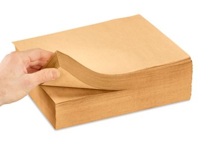 30 lb Kraft Paper Sheets - 8 1/2 x 11 S-19318 - Uline