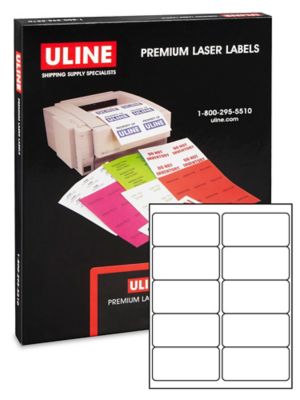 Blockout Laser Labels - 4 x 2