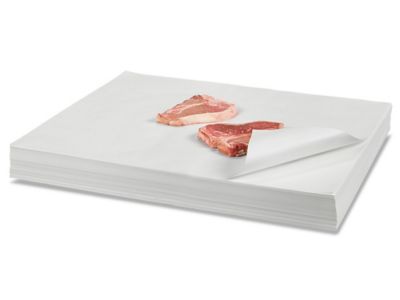 Butcher Paper Sheets - White, 30 x 48 S-21318 - Uline