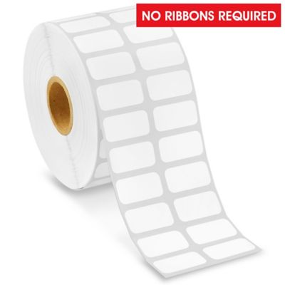 Desktop Direct Thermal Labels - 2-Up, 1 x 1/2" S-19338