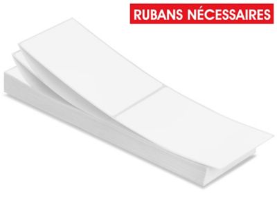 Fanfold Thermal Transfer Labels - 3 x 5", Ribbons Required S-19356