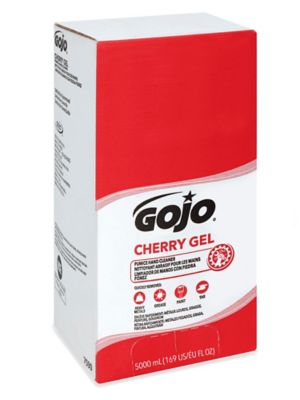  GOJO<sup>&reg;</sup> Cherry Gel Pumice Soap Refill Box
